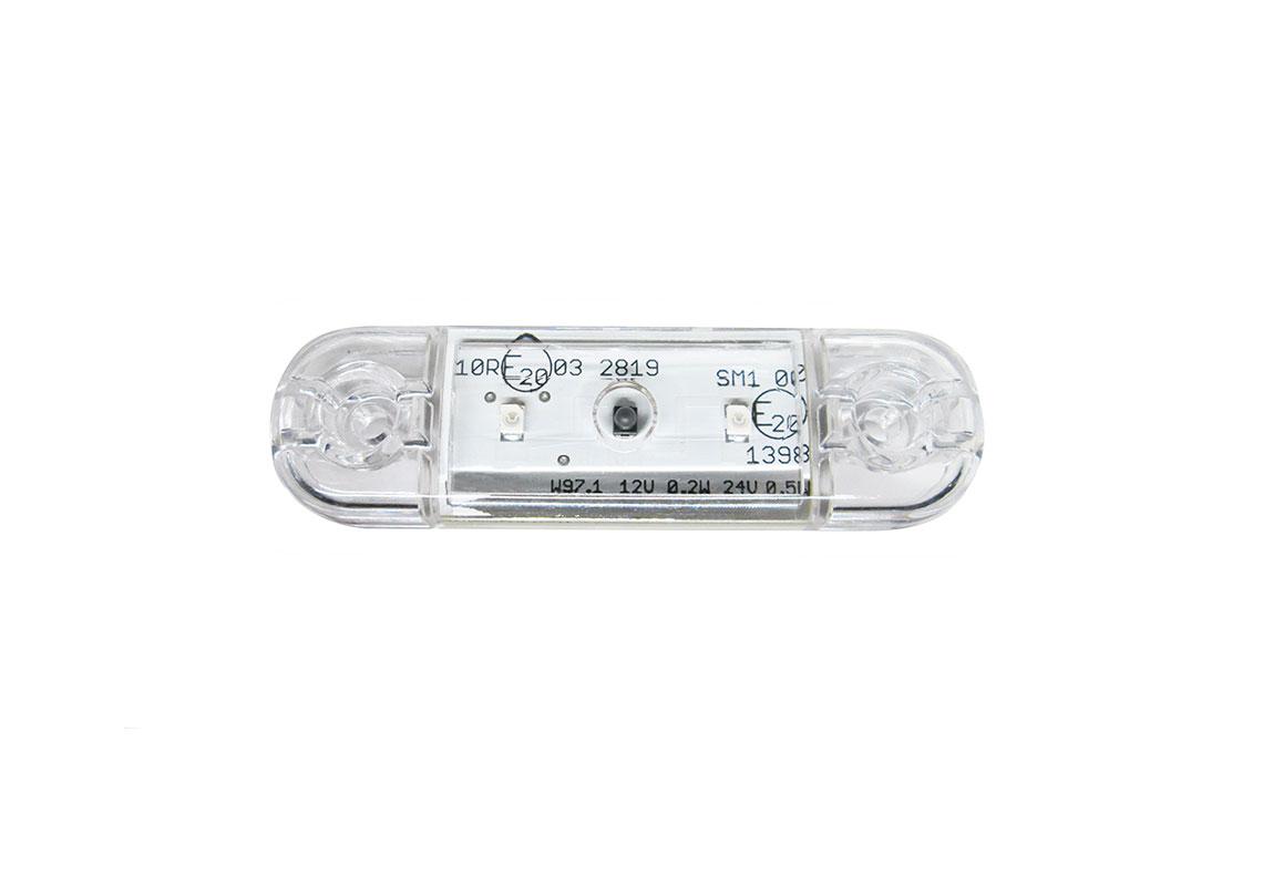 FEU SIDE-MAKER ORANGE LED 12/24 V